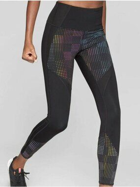 ATHLETA Women's EUC Aurora Precision 7/8 Reflective Leggings #158850 | Size S